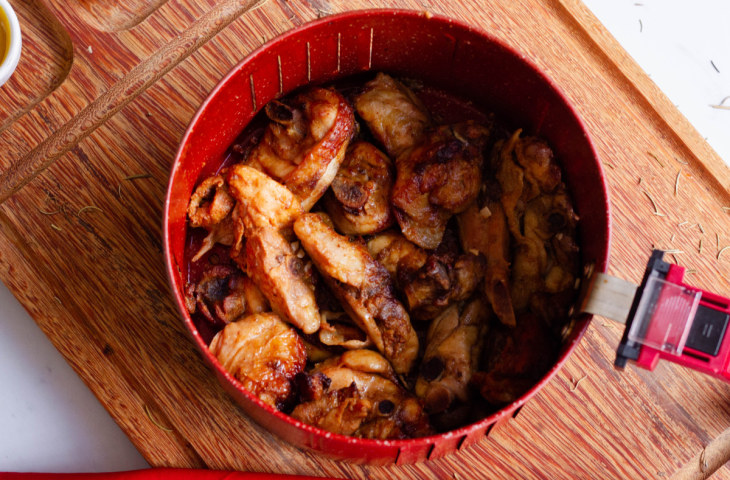 Frango a passarinho na airfryer