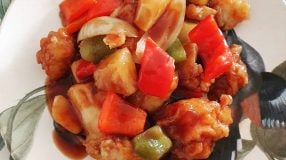Frango agridoce