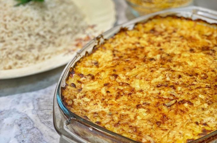 Frango ao creme de milho