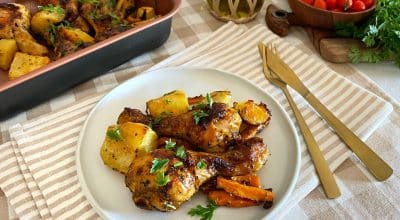 Frango ao forno com maionese