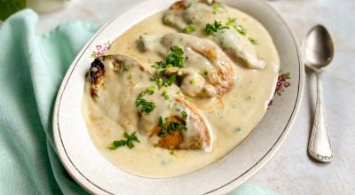 Frango ao molho branco