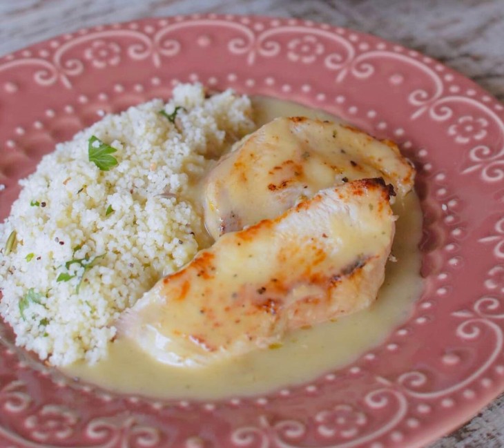 Frango ao molho de laranja