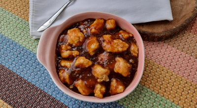 Frango ao molho de tangerina