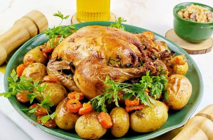 Frango assado fácil