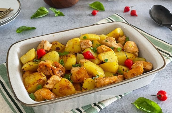 Frango com batata