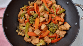 Frango com legumes