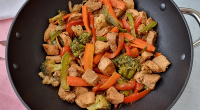 Frango com legumes
