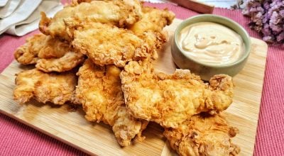 Frango empanado fácil
