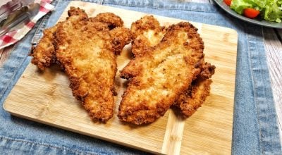 Frango empanado simples