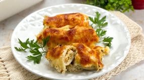 Frango enroladinho fácil