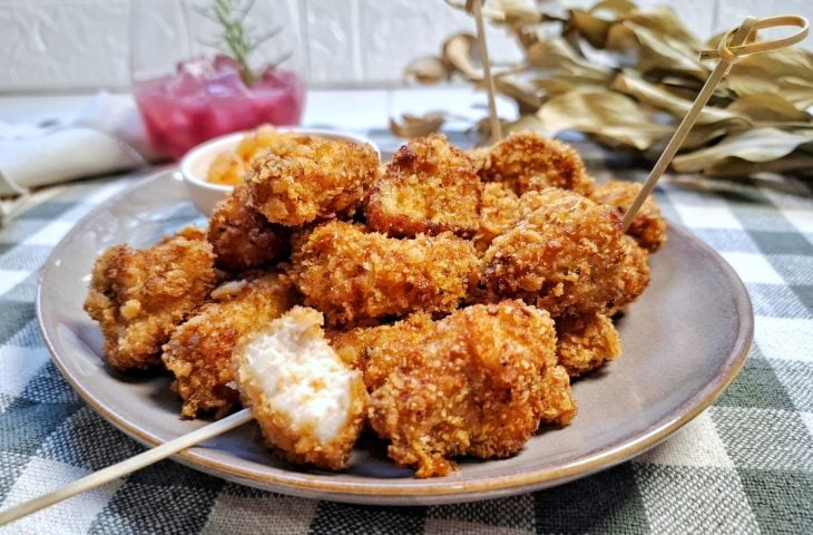 Frango frito na air fryer