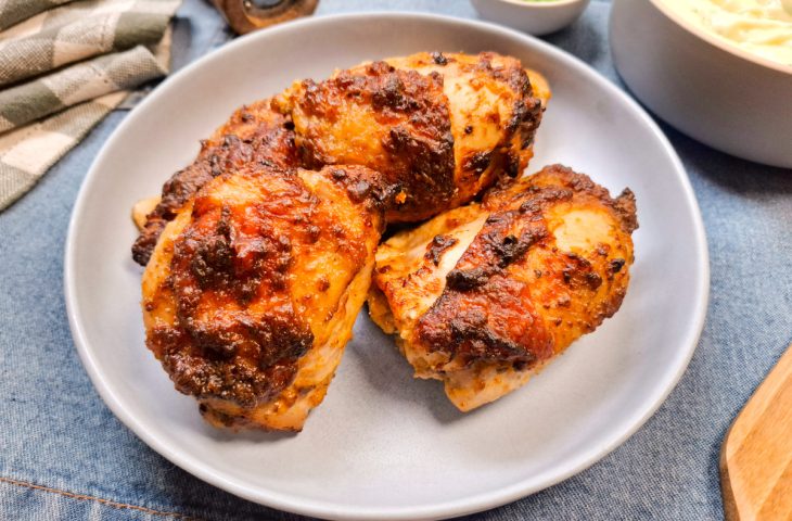 Frango na air fryer