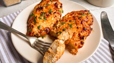 Frango na air fryer suculento