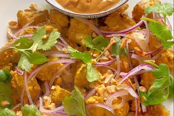 Frango satay