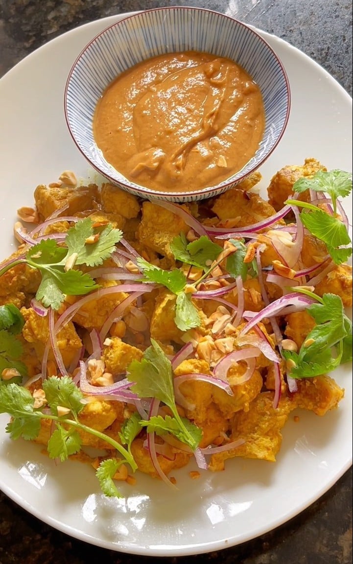 Frango satay