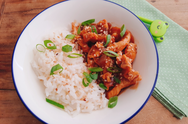 Frango teriyaki fácil