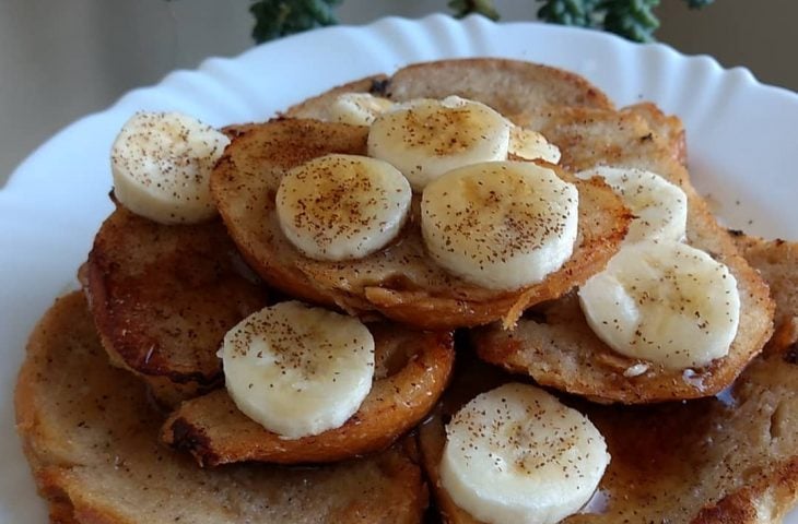 French toast vegana