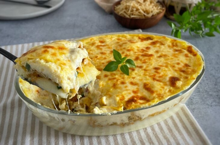 Fricassê de frango com batata
