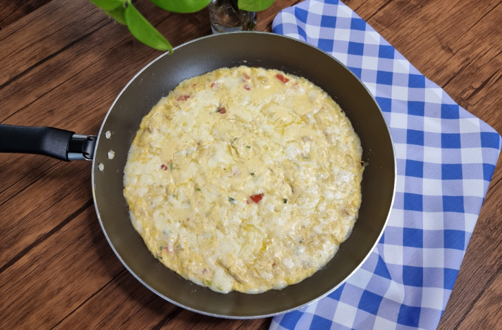Fricassê de frango de frigideira