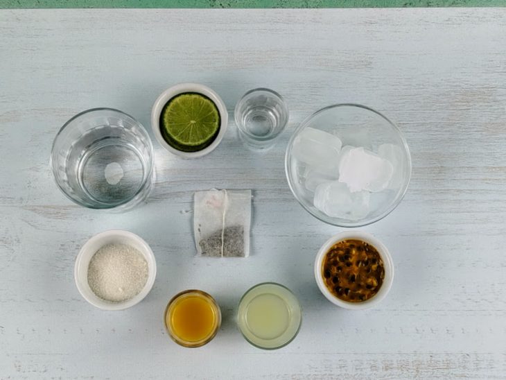 Ingredientes reunidos.