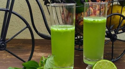 Frozen de limão com cachaça
