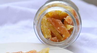 Frutas cristalizadas