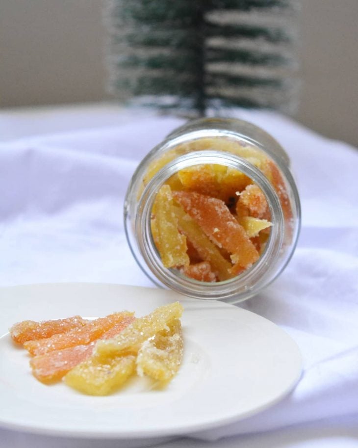Frutas cristalizadas