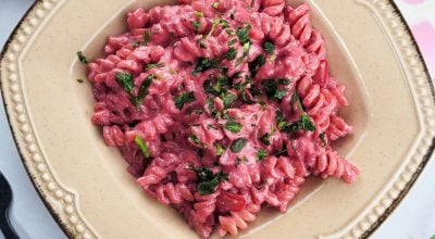 Fusilli ao molho rosé