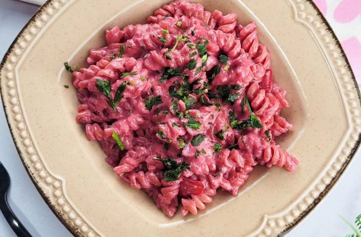 Fusilli ao molho rosé