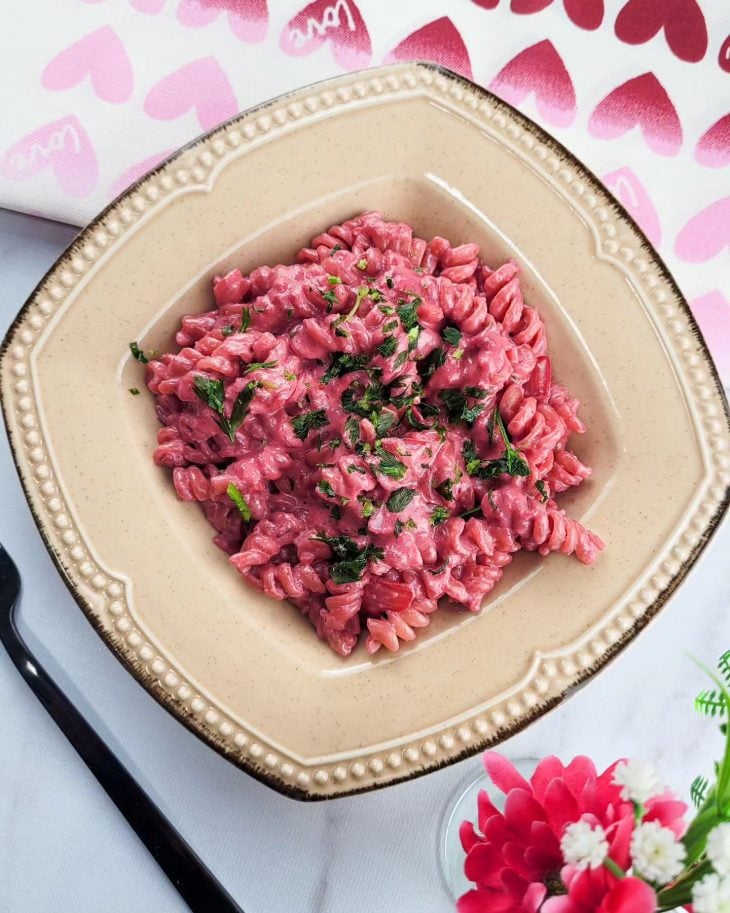 Fusilli ao molho rosé