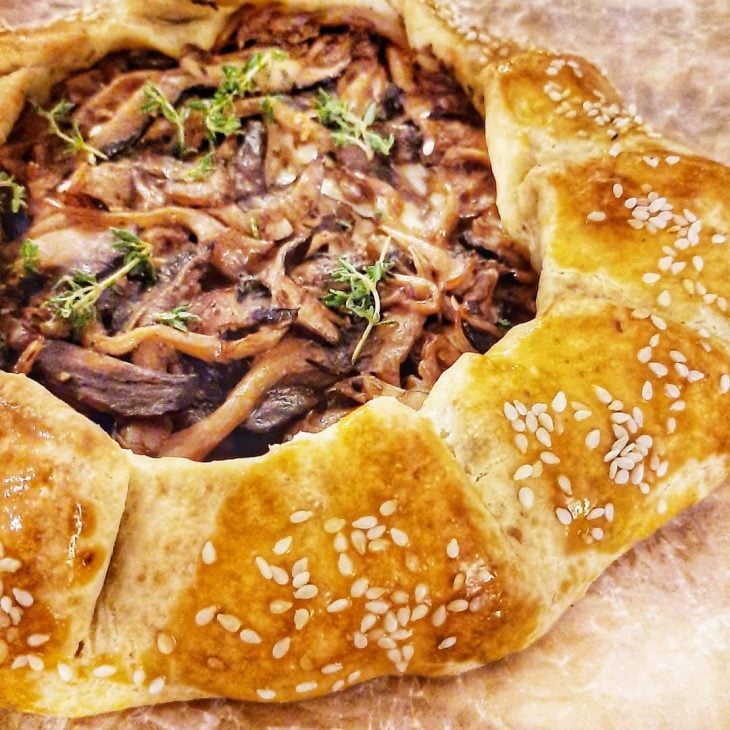 Galette de cogumelo