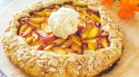 Galette de pêssego