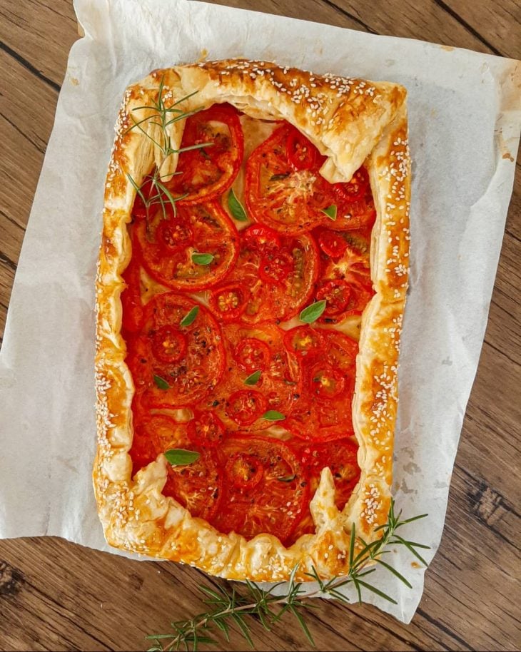 Galette de tomates