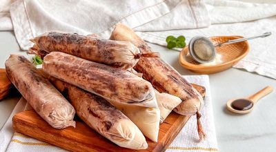 Geladinho com Nutella