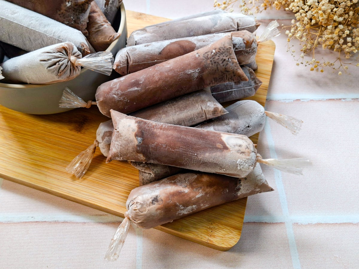 Geladinho cremoso