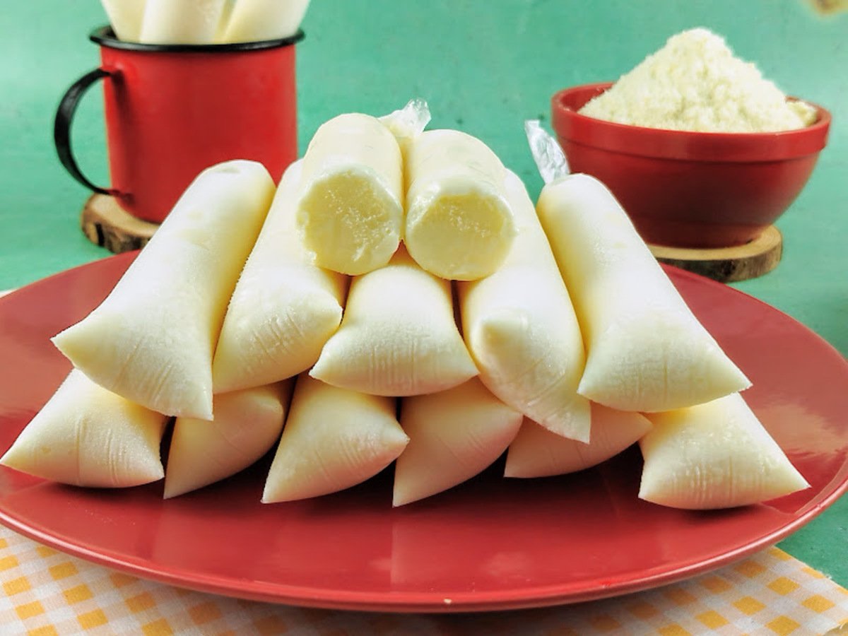 Geladinho de leite em pó