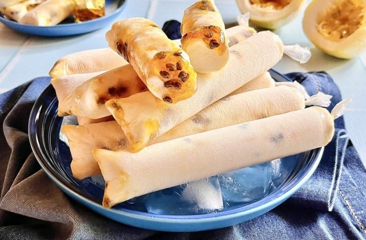 Geladinho de maracujá