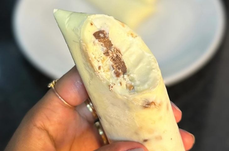 Geladinho de ouro branco com casquinha