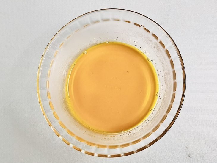 gelatina de abacaxi dissolvida