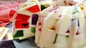Gelatina colorida rápida
