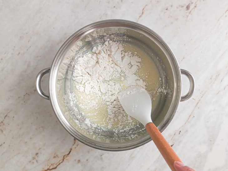creme branco para camada da sobremesa de maracujá.