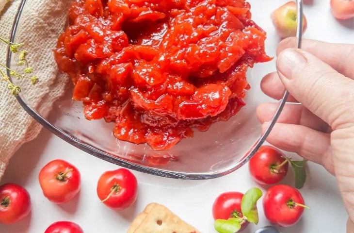 Geleia de acerola