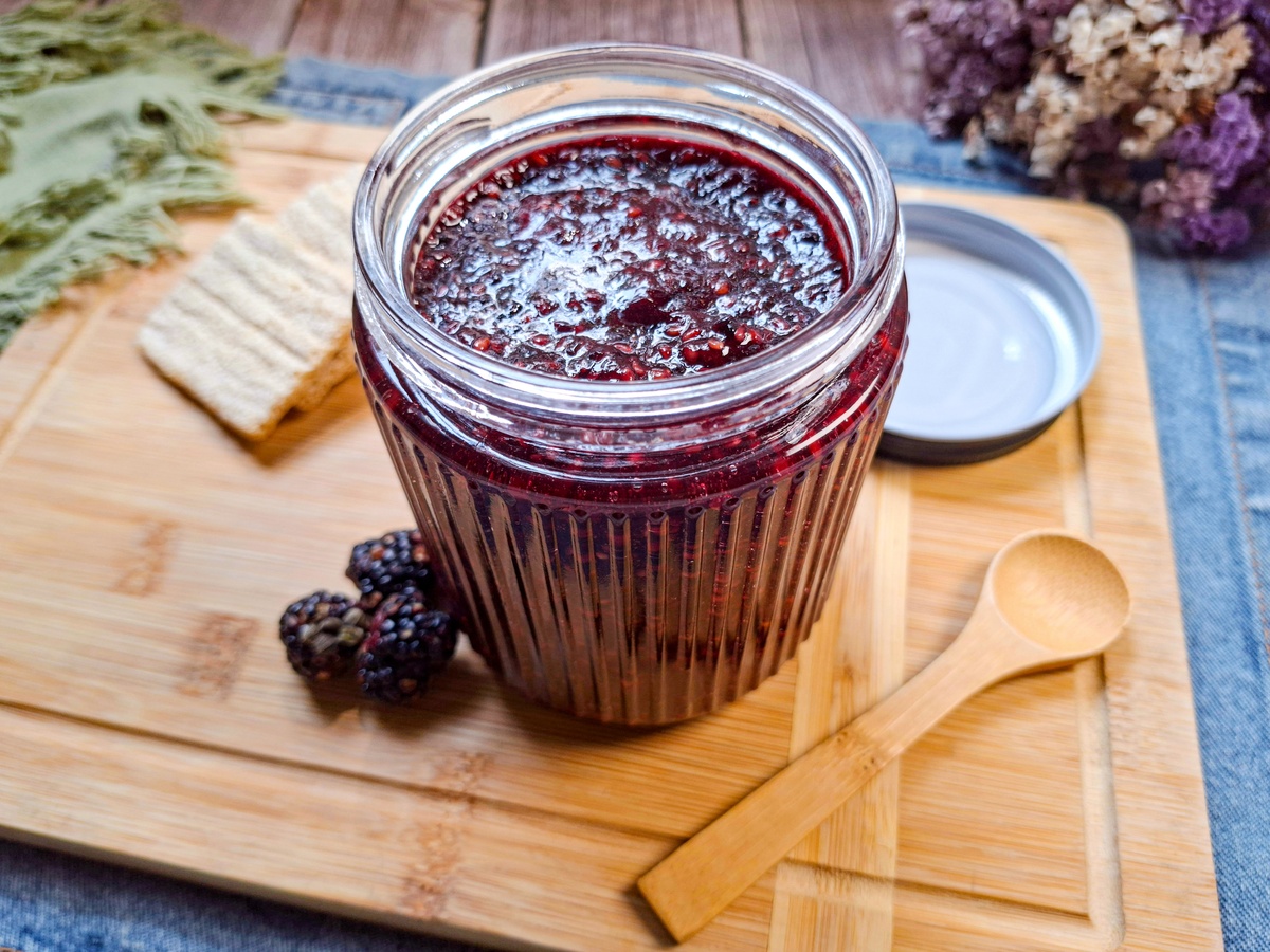 Geleia de amora fácil