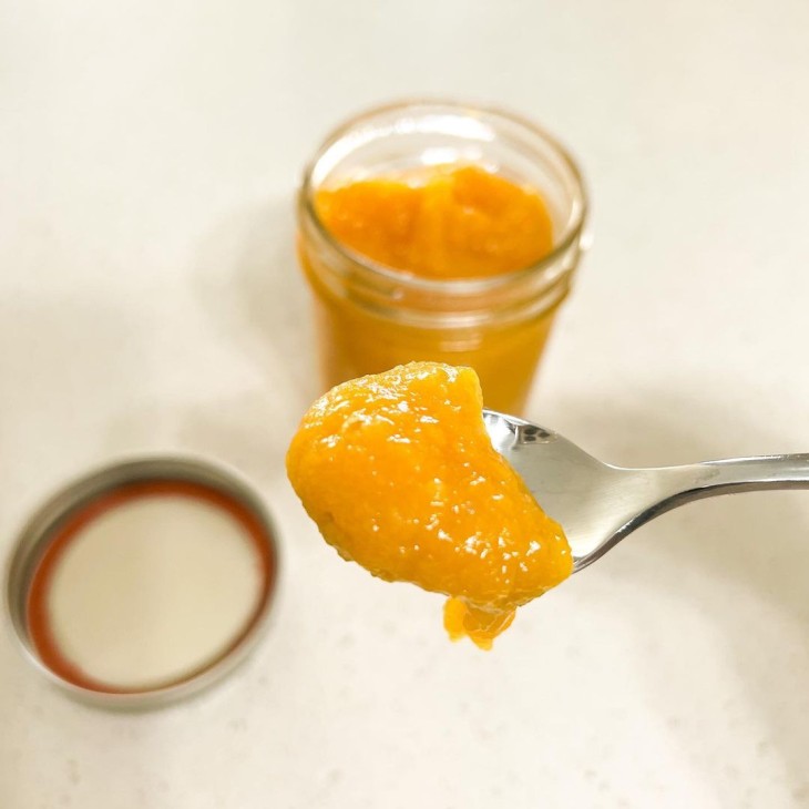 Geleia de damasco com laranja sem açúcar