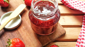 Geleia de morango simples
