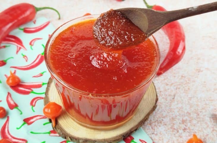 Geleia de pimenta biquinho