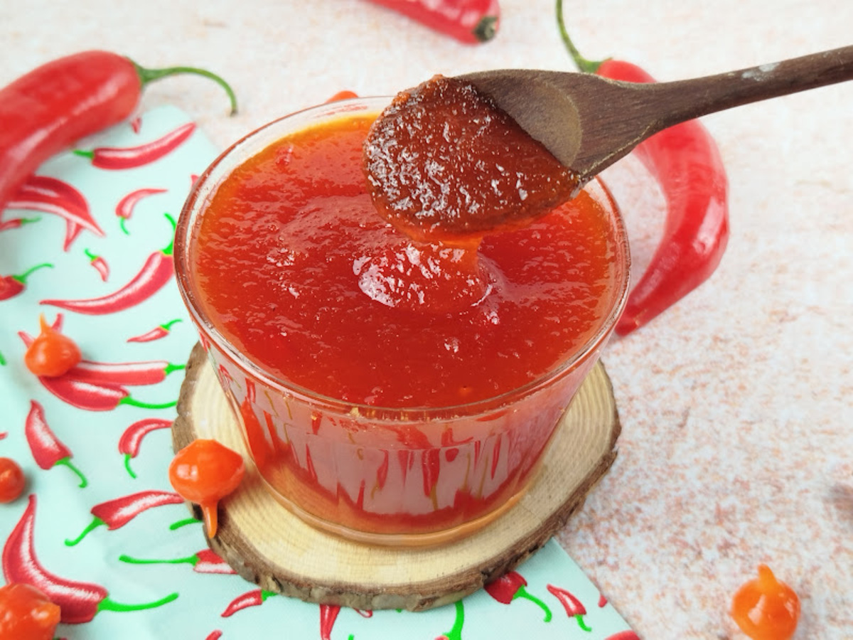 Geleia de pimenta biquinho