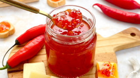 Geleia de pimenta caseira