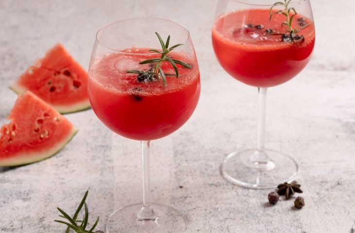 Gin com melancia