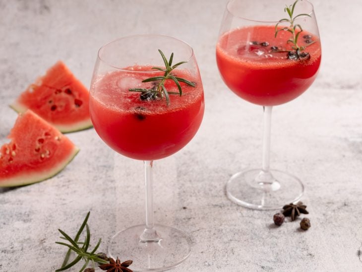 Gin com melancia